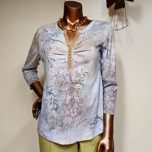 One World Romantic 3/4 Sleeve Tee